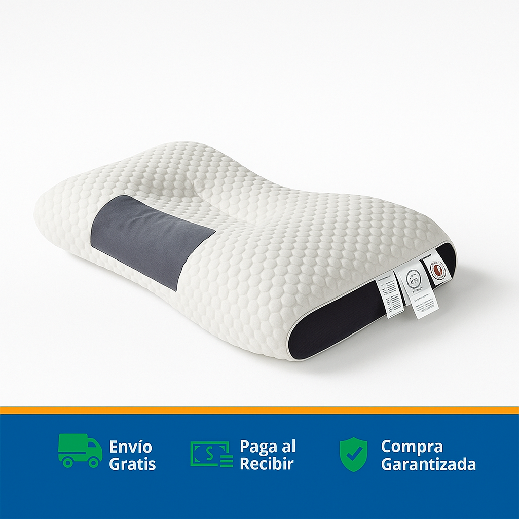 Almohada de Descanso con Apoyo de Cabeza