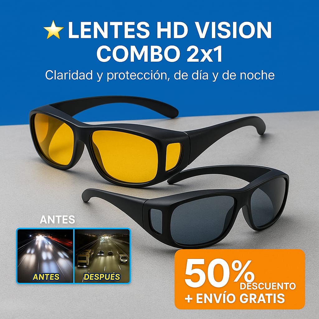 Lentes HD Vision - Oferta 2x1