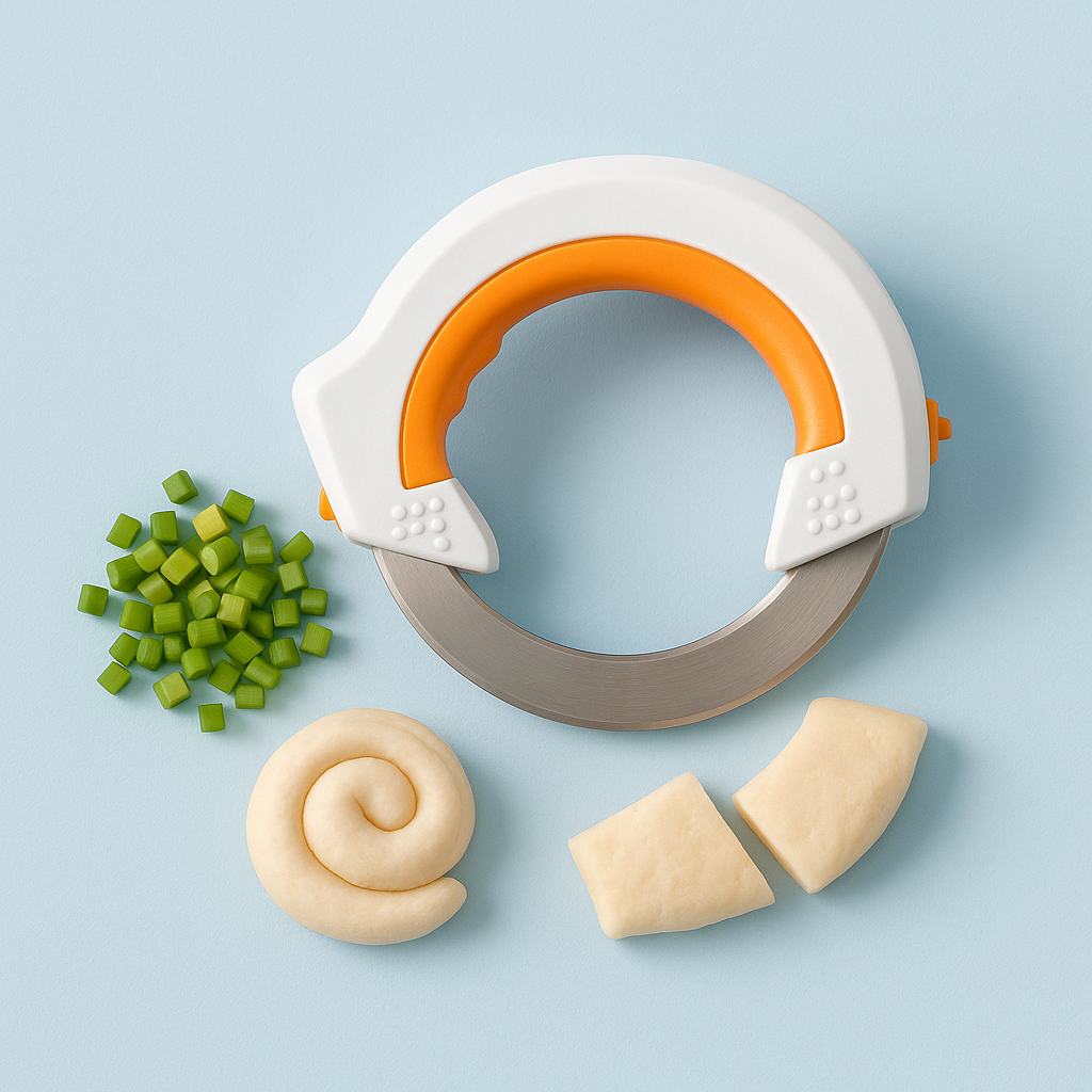 Samurai360™ – El cuchillo circular que corta con el doble de velocidad