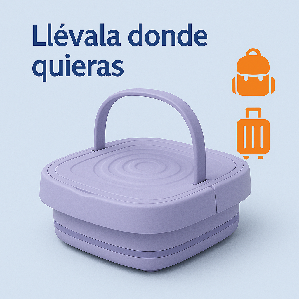 Mini Lavadora Con Centrifugado