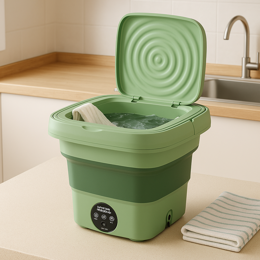 Mini Lavadora Con Centrifugado