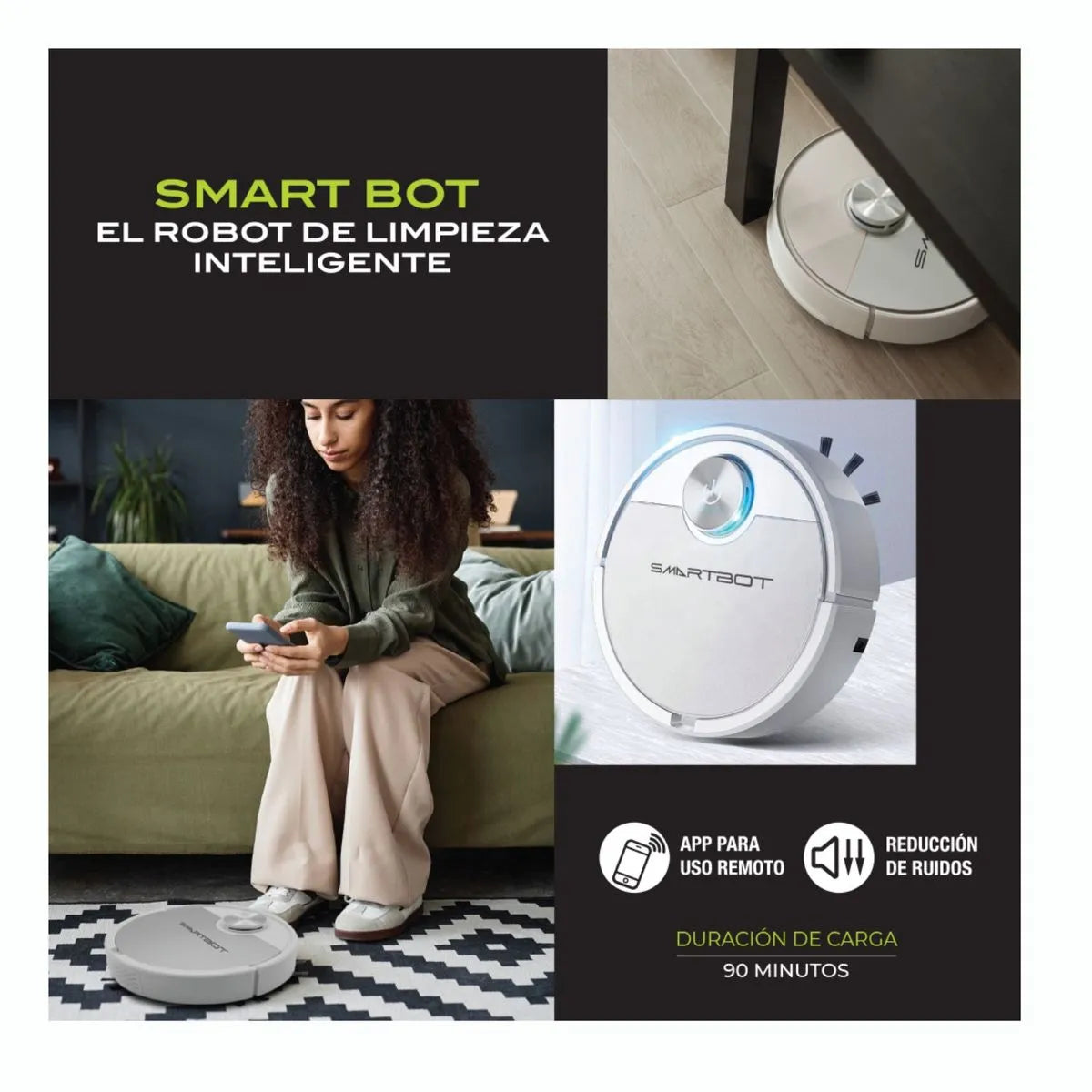 Smart Bot Robot de Limpieza Inteligente