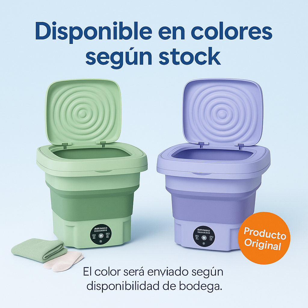 Mini Lavadora Con Centrifugado