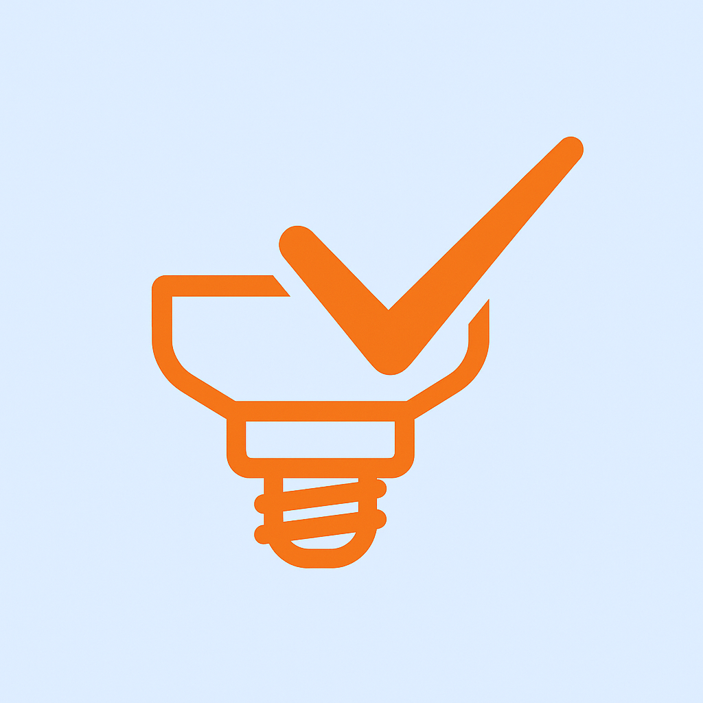 Se enrosca como una ampolleta