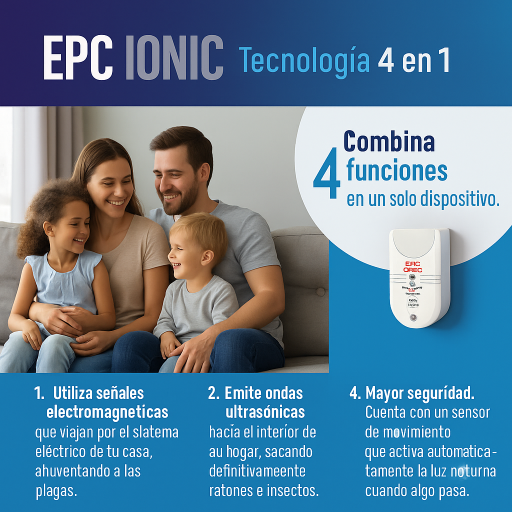 EPC IONIC – Antiplagas Inteligente 4 en 1