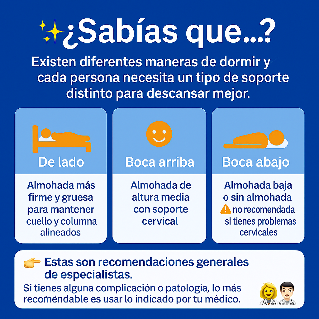 Almohada de Descanso con Apoyo de Cabeza