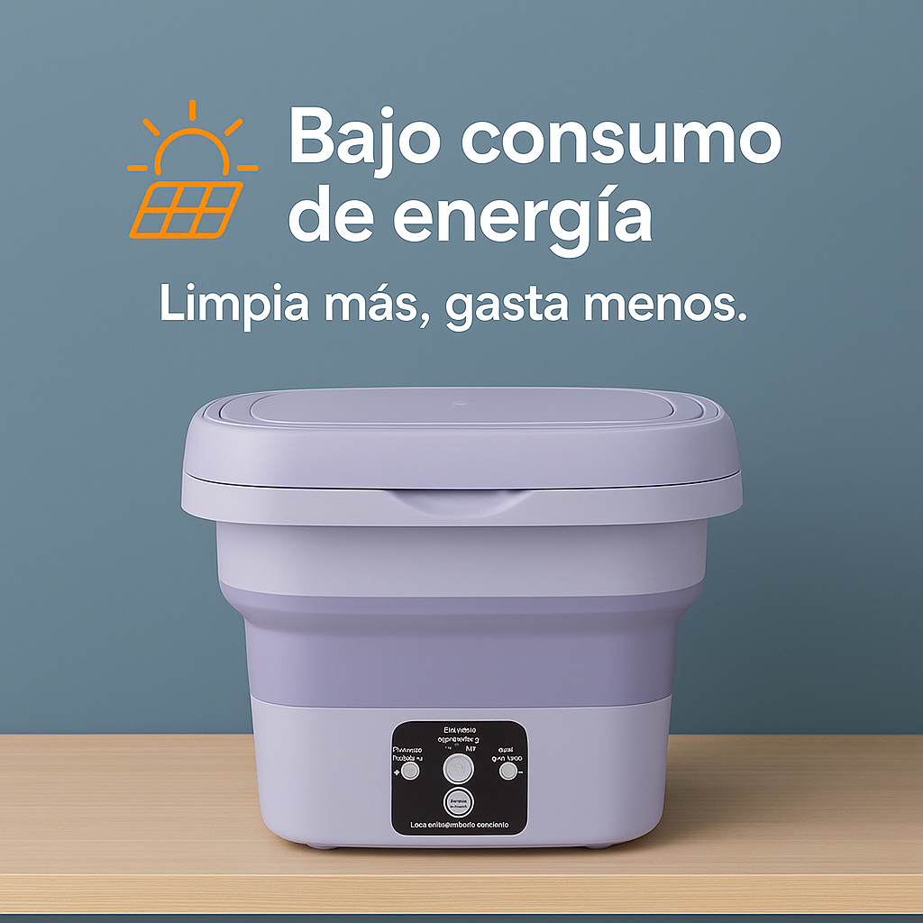 Mini Lavadora Con Centrifugado