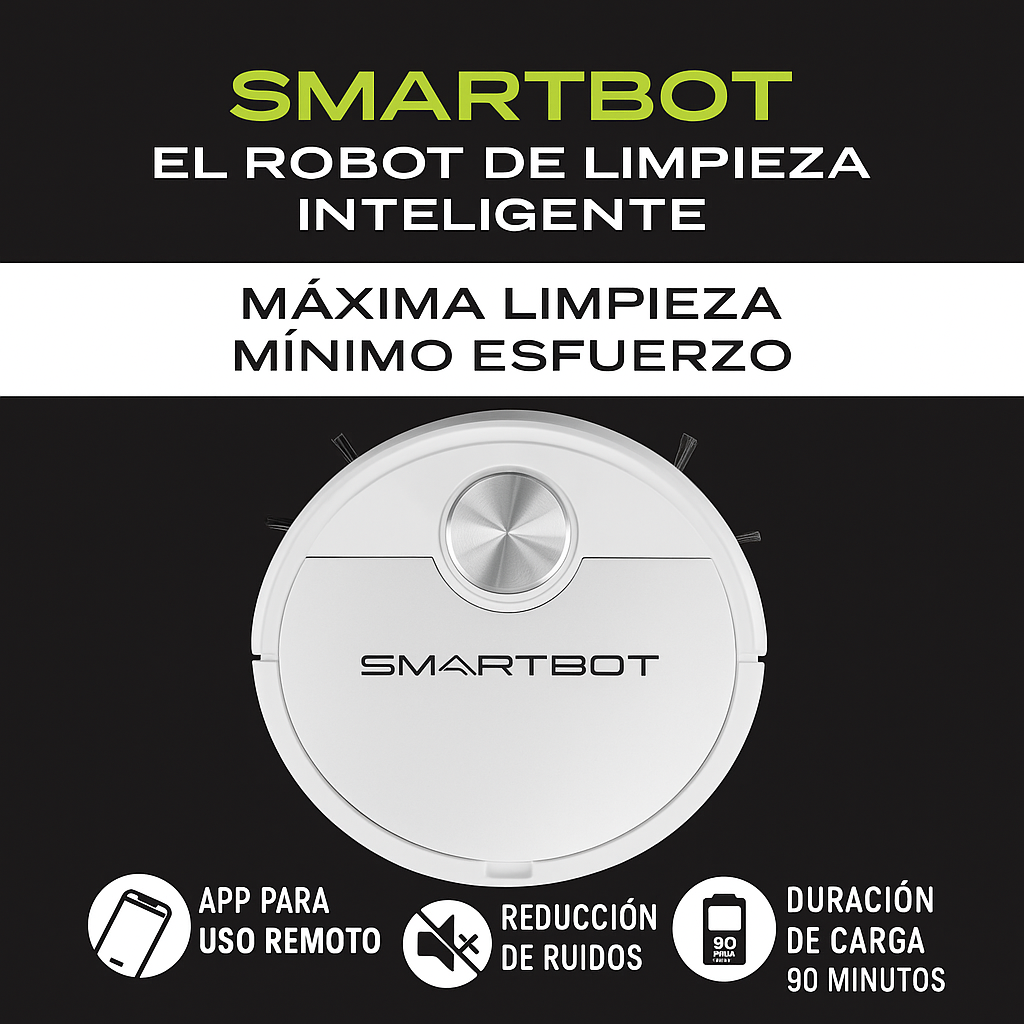 Smart Bot Robot de Limpieza Inteligente