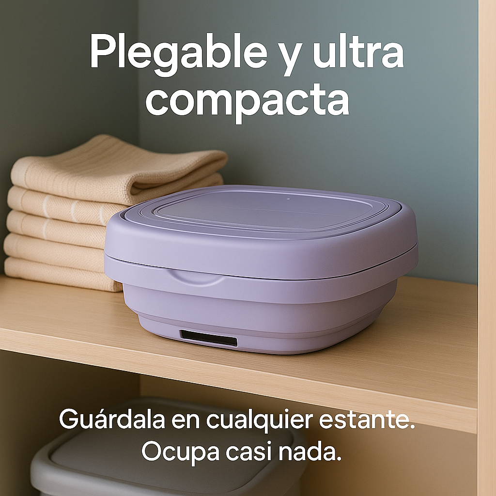 Mini Lavadora Con Centrifugado