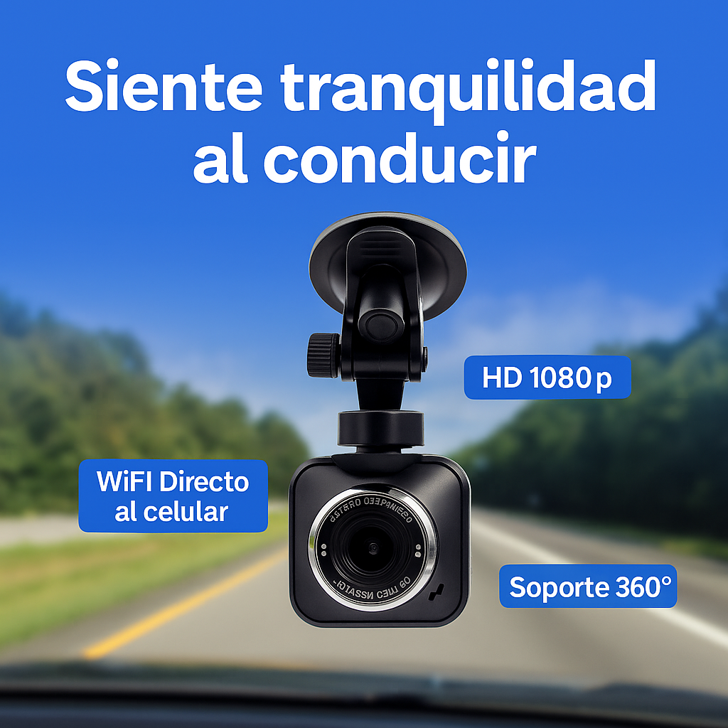 Wifi Dash Cam Pro Cámara para auto
